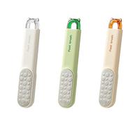 Foot Scrubber, Dead Skin Remover 7.48x1.38in Portable Exfoliator Dry Feet Tool, Callus Remover Ergonomic Brush, Versatile Scrubber for Foot, Material ABS