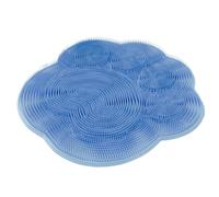 Foot Scrubber Mat, Silicone Foot Brush, Deep Cleaning Pad,7.87x7.87 inches Dead Skin Remover with Non-Slip Suction Cups, Multi-Use Shower Scrubber for Heels, Elbows