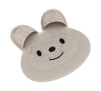 Foot Scrubber Tappetino da doccia antiscivolo con pennello per piedi e setole esfolianti | Pad per la cura dei piedi con manico di aspirazione per la rimozione e il massaggio di Deadhaut, piedi