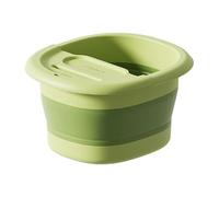 Foot Soak - Spa Comfort Bucket, vasca da bagno portatile | ad alta capacità ammollo pediluvio con massaggio, agopunto, allevia lo stress calmante, contenitore pieghevole per il calcolo dei viaggi