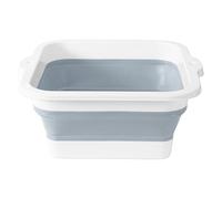 Foot Soaking Basin, Foldable Foot Bucket, 168 Massage Convex Points, Anti-Slip Large Size, Basins for Drenched Feet, Ideal to Hotel, Car Cleaning, Poolside, Home Use, 42x38x17cm
