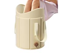 Foot Soaking Tub | With Handle Knee-high Thick Foldable Portable