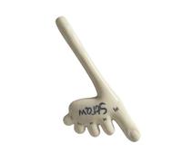 Foot Straw - Handmade Toe Ceramic Reusable Drinkware | Handmade Foot Straw for Fishing Drinking Tea, Novelty Funny Party Straws for Whiskey & Cold Drinks, Quirky Camping Gift