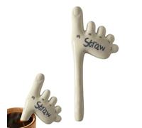 Foot Straw | Handmade Toe Ceramic Reusable Drinkware | Handmade Foot Straw | Funny Drink Straws | For Fishing Drinking Tea Cold Picnic Outdoor Water Campfire Home Camping Party Whiskey