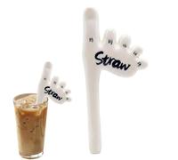 Foot Straw - Handmade Toe Ceramic Reusable Drinkware, Novelty Sipping Tube, Whimsical Podiatry Vessel, Quirky Drafting Accessory, Campfire Cup Insert | for Fishing Tea Cold Picnic Whiskey Party