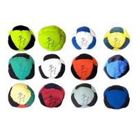 Footbag lavorato a maglia Hacky Sacks Ball,Assorted Sack Footbag Bulk Hand-Made Sand Filled for Adults(5PCS)