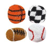 Footbag - Sacco per palla da calcio, portatile per lanciare e calci | Palline da giocolare, per principianti e adulti, riunioni di famiglia, cortile, spiaggia, giardino, prato, parco
