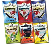 Football Academy 6 Books Set Tom Palmer collection NEW Free Kick, striking out