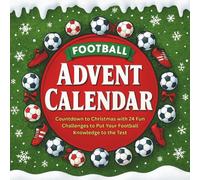 Football Advent Calendar: 24 Days of Fun with 3 Daily Puzzles for Kids (Players, Teams and Stadiums...)