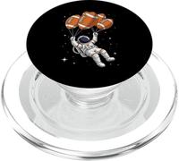 Football Americano Astronauta Fluttuante Spazio Cosmonauta PopSockets PopGrip per MagSafe