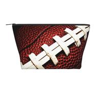 Football americano, Borsa da toilette Borsa per trucco Borsa per cosmetici Borsa da toilette da viaggio portatile