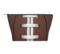 Football americano, Borsa da toilette Borsa per trucco Borsa per cosmetici Borsa da toilette da viaggio portatile