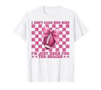 Football americano Ragazza Mamma Non mi importa chi vince Maglietta