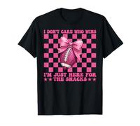 Football americano Ragazza Mamma Non mi importa chi vince Maglietta