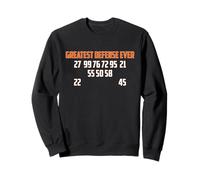 Football Americano Vintage Design Difesa papà Nonno Zio Felpa
