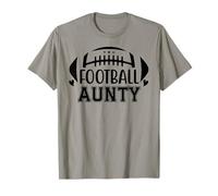 Football Auntie Loud And Proud Football Cheer Aunt Football Maglietta