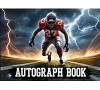 Football Autograph Book: Collect Signatures and Photos of Football Players, Teams, or Coaches. 102 Pages. Small, Portable Notepad.