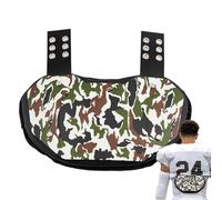 Football Back Plate - Youth Professional Rear Protector, Lower Protection Gear, durevoli, cuscinetti per assorbimento degli urti per la sicurezza | Sport Training Game Match Equipment Use