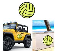 Football Bicolore Sticker Vinyl Cut High Quality. Adesivo Vinile Pallone Calcio