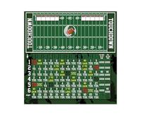 Football Board Game, Dry Erase Scoreboard Tabletop Toy, Dice Game Utility with Easy Play, Compact Accessory, Portable Pack for Adults Kids Family Christmas Birthday Party Night Travel