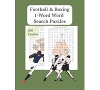 Football & Boxing 1-Word Word Search Puzzles