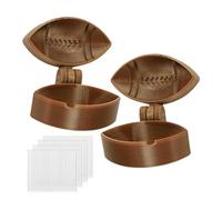 Football Cake Pop Molds | 2 Pieces Reusable Football Baking Tool With 100 Stick,Cake Pop Mold For Birthday Party Wedding Holiday Home Kitchen Classroom
