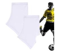 Football Cleat Covers for Adults - White Shoe Protectors for Men & Women | Non-Slip Dustproof Cleaat Sleeves | Tight Fit Sports Boot Cover for Shoelace Support | Machine Washable Cleats Accessories