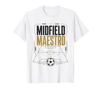 Football Collection Soccer Midfield Maestro Playing Field Maglietta