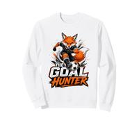 Football Collection The Goal Hunter Fox Soccer Design Felpa