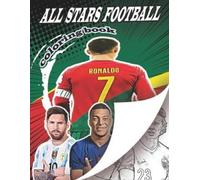 Football Coloring Books World All Stars Football coloring book (Tascabile)