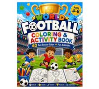 Football Fun! Coloring & Activity Book for Kids Ages 4-8