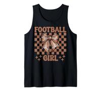 Football Girl American Football Mamma Festa della mamma Canotta