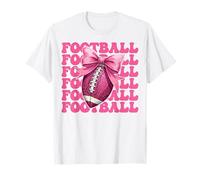 Football Girl American Football Mamma Festa della mamma Maglietta