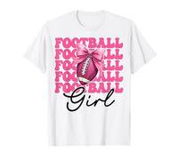 Football Girl Football americano Maglietta