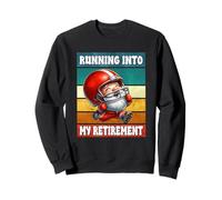 Football Gnome For Retired Dad Running Into My Retirement Felpa