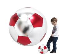 Football Gonfiabile - Balli Pieni Di Aria In PVC In Tessuto In Tessuto - Palline Da Spiaggia Di Calcio | Giocattolo Sportivo Leggero A Prova Di Perdite-pallone Da Calcio All'aperto Per Bambini E