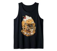 Football Helmet Ice Cream Sundae Drip Boys Youth Canotta