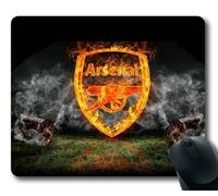 Football Logo Arsenal Mouse Pad/Mouse Mat Rectangle by ieasycenter