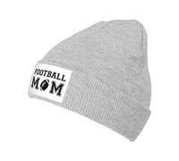 Football Mom Cute Unisex Watch cap Leggero Berretto Invernale Morbido Beanie Cappello per Calcio Moto Corsa