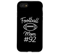 Football Mom Number 92 - Gioco di squadra con scritta "Mio figlio" Custodia per iPhone SE (2020) / 7/8