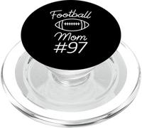 Football Mom Number 97 - Gioco di squadra con scritta "Mio figlio" PopSockets PopGrip per MagSafe