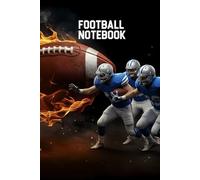 Football Notebook: A Lined Journal for Game Notes, Plays, Stats, and Football Fans