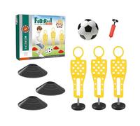Football Practice Soccer Drill Equipment, Educational Kids Obstacle Play Set, Multi Person Training Toy, Interactive Sports Gear for Backyard, Park, Gym, Home Field