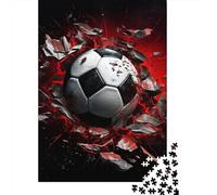 Football Puzzle 1000 Pezzi, Football Field Strumento Cognitivo, Progetto Condiviso, Opera Da Mostrare 1000pcs (75x50cm)