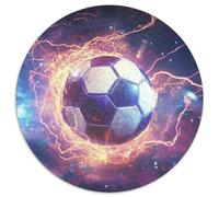 Football Rompicapo Circolare Con, 1000 Pezzi Per Chi Ama Le Sfide Intellettuali 1000pcs (67.5x67.5cm)