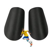 Football Shin Pads - 2 pezzi Shockproof Shin Guard | Eva Foam Protective Gear for Players | Portable & Comfortable Football Protection | Perfect for Football Play, Practice & Training