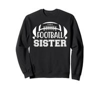 Football Sister That's My Big Bro Little Sisters Biggest Fan Felpa