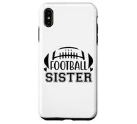 Football Sisters That's My Big Bro Little Sister Biggest Fan Custodia per iPhone XS Max