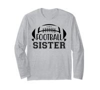 Football Sisters That's My Big Bro Little Sister Biggest Fan Maglia a Manica