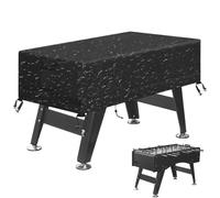 Football Table Cover - Heavy Duty Tear Resistant Material, Adjustable Cord Fit, Dustproof Shield Layer, Easy Clean | Protective for Indoor Storage, Patio Furniture, Travel Event Setup